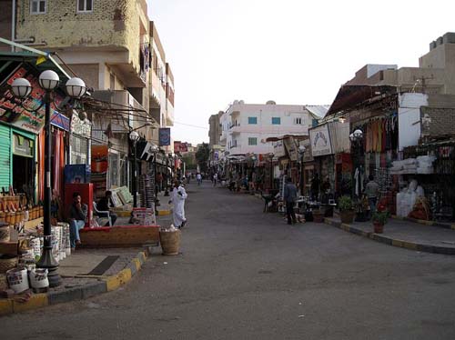 Den gamle bydel i Hurghada. Foto: Olaf Tausch